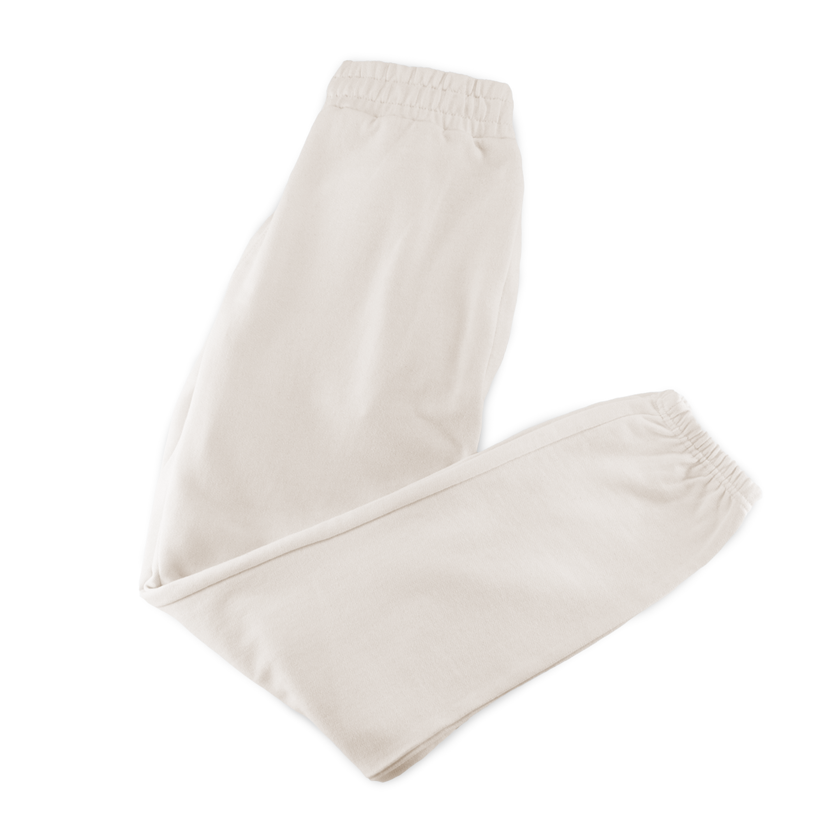 FRENCH TERRY SWEATPANTS - OFF WHITE