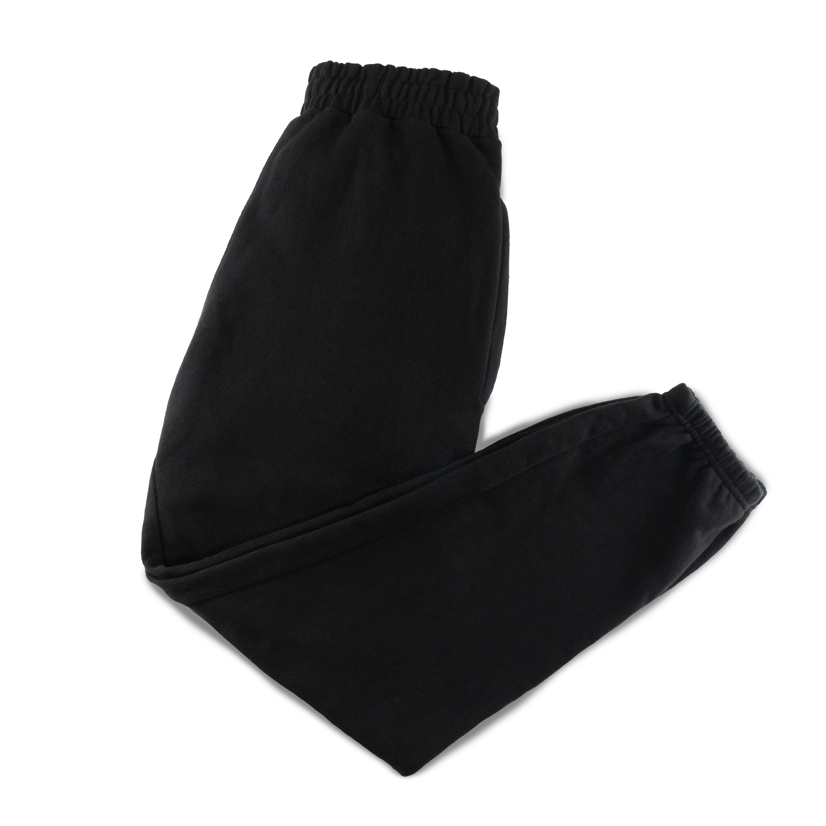 FRENCH TERRY SWEATPANTS - BLACK