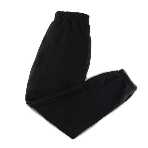 FRENCH TERRY SWEATPANTS - BLACK