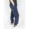 STONE WASHED SWEATPANTS - BLUE