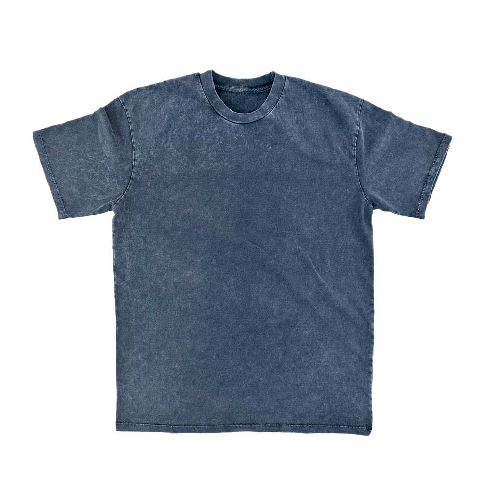 PIGMENT WASHED BLUE T-SHIRT