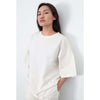 DROPSHOULDER T-SHIRT - CREAM