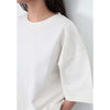 DROPSHOULDER T-SHIRT - CREAM