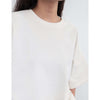 DROPSHOULDER T-SHIRT - CREAM