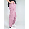 STONE WASHED SWEATPANTS - LIGHT PINK