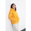 STONE WASHED HOODIE - YELLOW