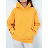 STONE WASHED HOODIE - YELLOW