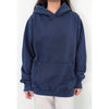 STONE WASHED HOODIE - BLUE
