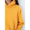 STONE WASHED HOODIE - YELLOW