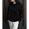 FRENCH TERRY HOODIE - BLACK