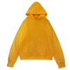 STONE WASHED HOODIE - YELLOW