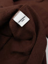 FRENCH TERRY HOODIE - BROWN